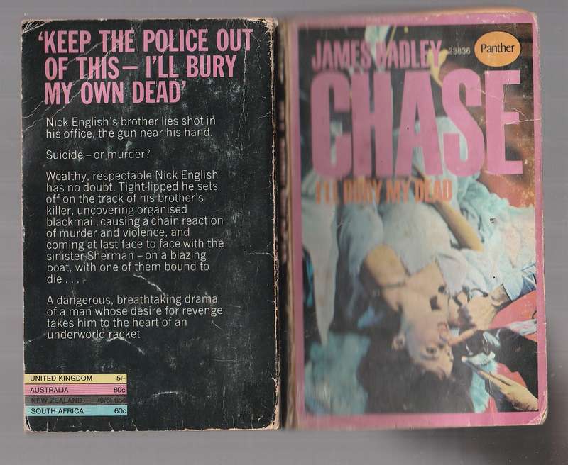 I'll bury my dead - James Hadley Chase - Nic was sure his brothers death was not suicide