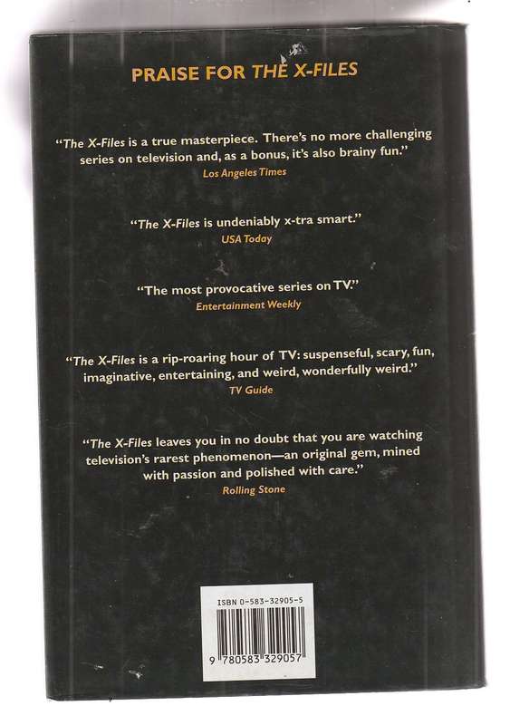 X-Files - Ruins - Kevin J Anderson - Hardcover edition