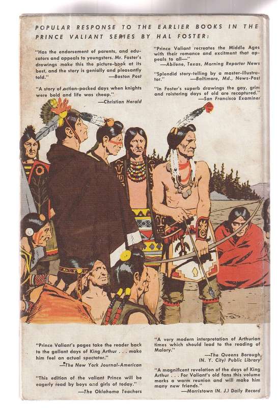 Prince Valiant in the New World - Book 6  - 1975 Edition - Bronz Age Hardcover comic