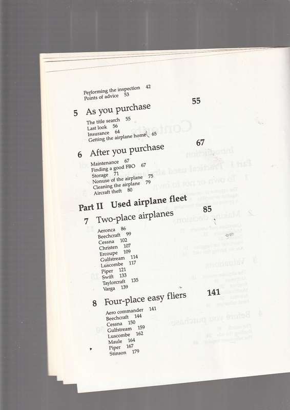 Used Airplanes - A buyers Guide by Bill Clarke