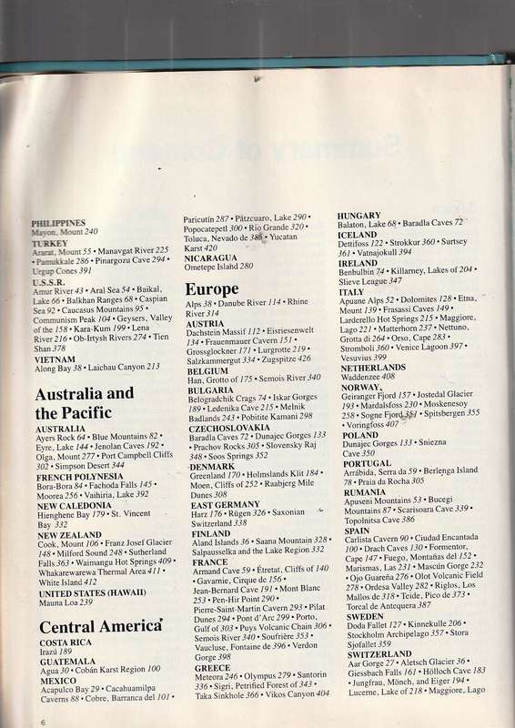 Natural Wonders of the World - a Readers Digest Coffee table book