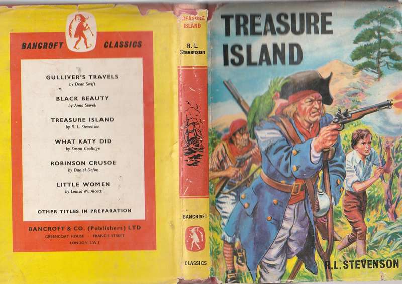 Treasure Island - RL Stevenson - Classic adventure story - 1965 Edition