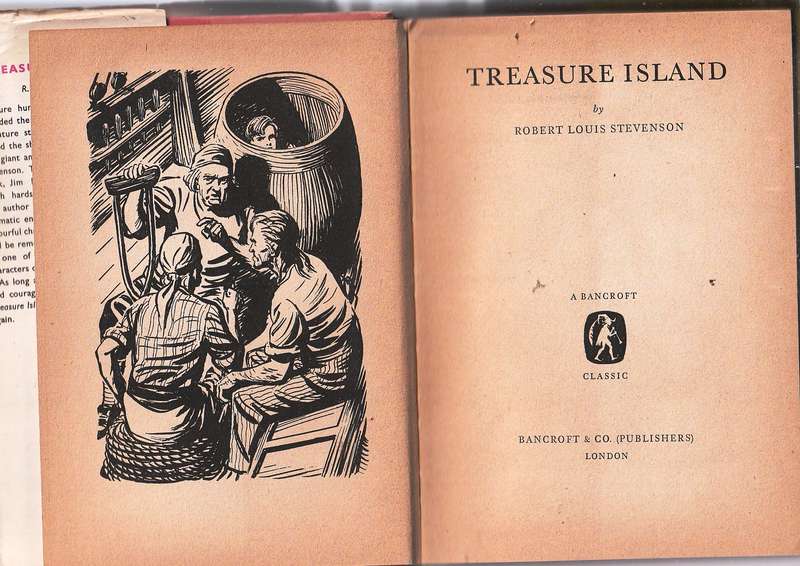 Treasure Island - RL Stevenson - Classic adventure story - 1965 Edition