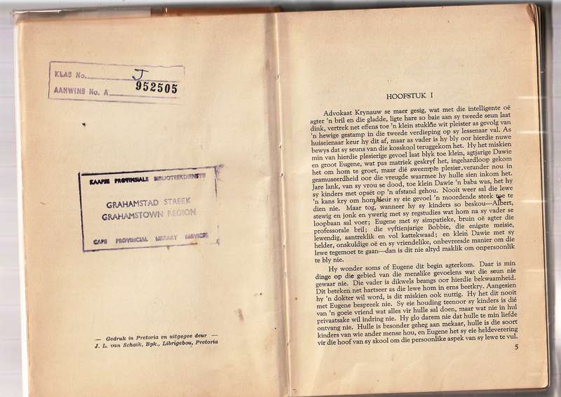Spanning op Keurboslaan - (nr 9) - Theunis Krog 1959 uitgawe