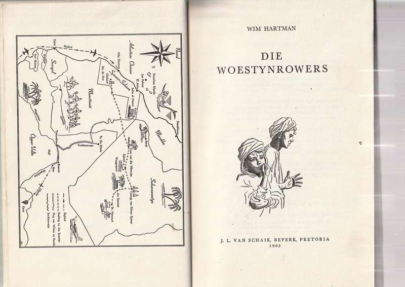 Die Woestynrowers - Wim Hartman - Jeug Avontuur