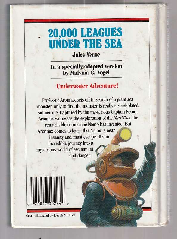 20000 Leagues under the Sea - Jules Verne - Childrens adventure classic