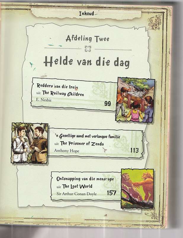Avontuur verhale vir seuns - Pragtige omnibus met klasieke verhale - kyk scans