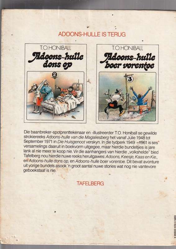 Adoon-hulle nr 1 - Adoons, Keesje, Kaas en Kie - TO Honiball