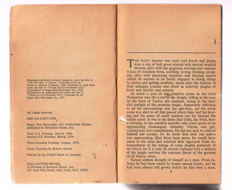 Tarzan and the Forbidden City (no 20 ) - Edgar Rice Burroughs