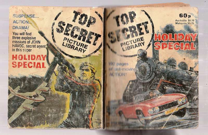 Top Secret Picture Library - Holliday Special Comic 1983 - a John havoc Dossier