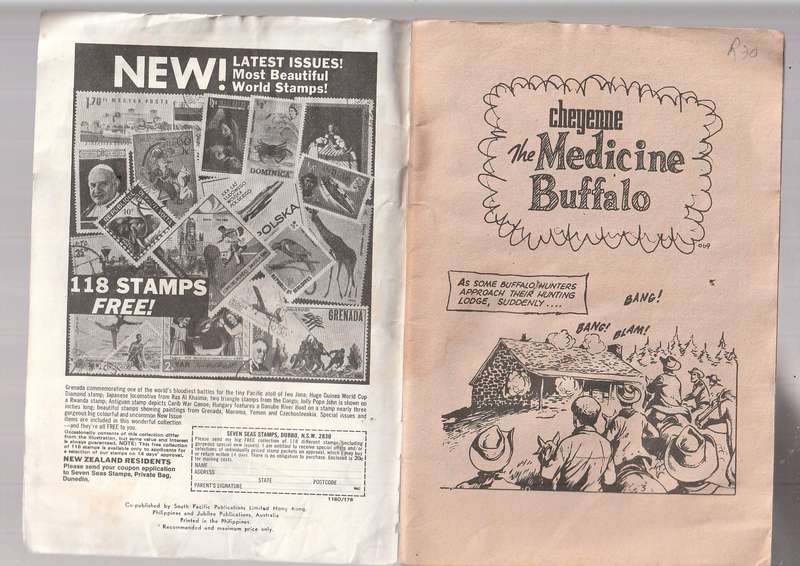 Cheyenne - The Medice Buffalo - Wild West Comic