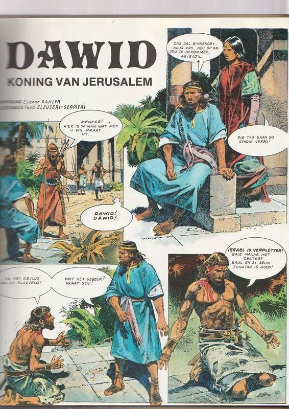 Ontdek die Bybel Prenteboek 8 - Ou Testament Dawid - Comic - strokiesverhaal