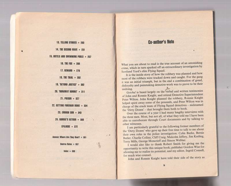 Gotcha - Ronnie Knight ea - The story of Brittains Great Train Robbery
