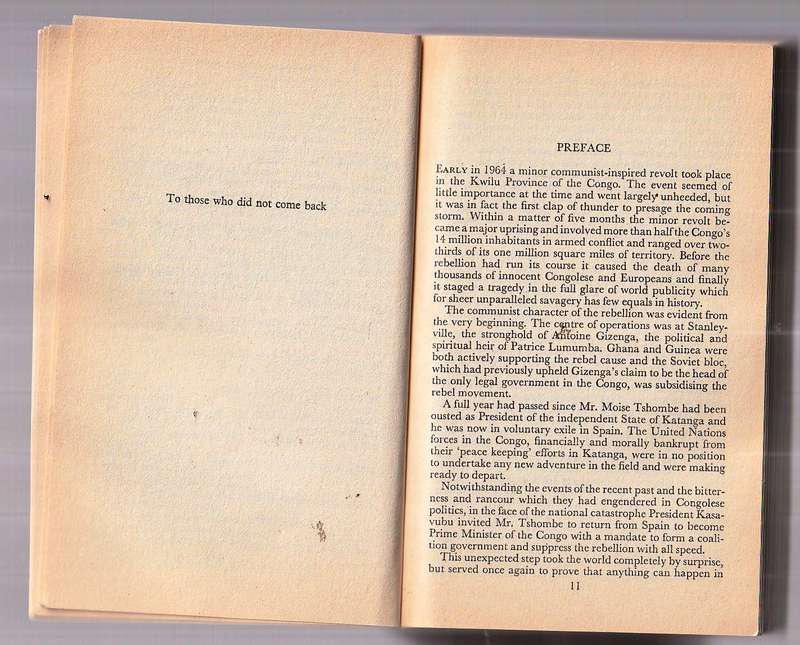 Mercenary - Classic true life story of of Colonel Mike Hoare - mercenary