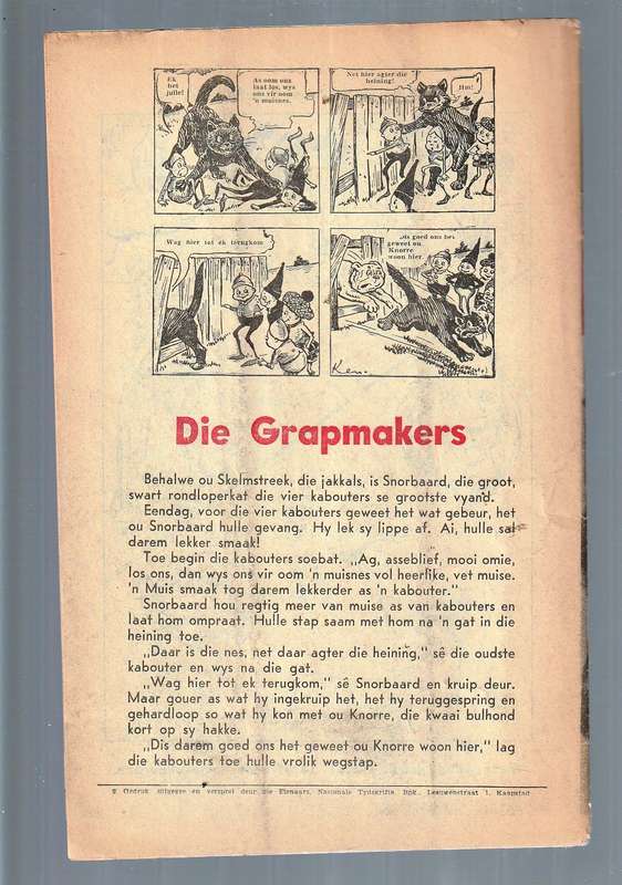 Lot van 5 Kleinspan tydskrifte 27 Apr 59 / 22 Sep 59 / 30 Mrt 59 / 8 Jun 59 /  18 Mei 59
