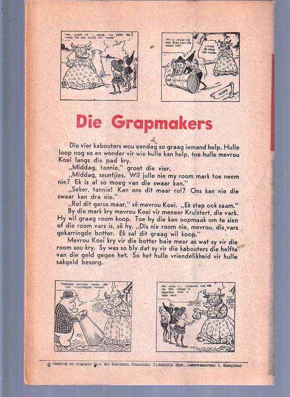 Lot van 5 Kleinspan tydskrifte 27 Apr 59 / 22 Sep 59 / 30 Mrt 59 / 8 Jun 59 /  18 Mei 59