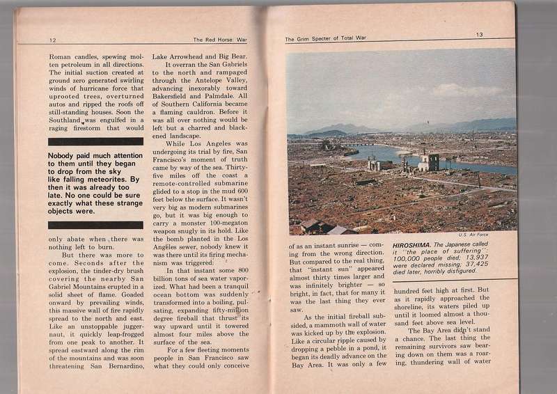 4 Horseman of the Apocalypse - The Red Horse - George Ritter - End times Booklet