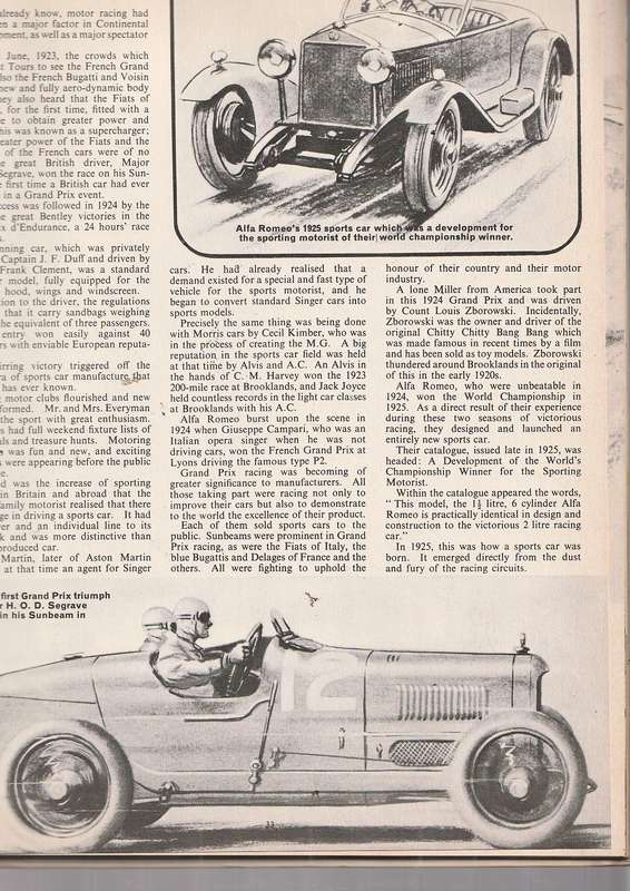 History of the Car - 1974 Edition - for the vintage car lover