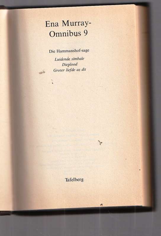 Ena Murray - Die Hamershof Saga omnibus