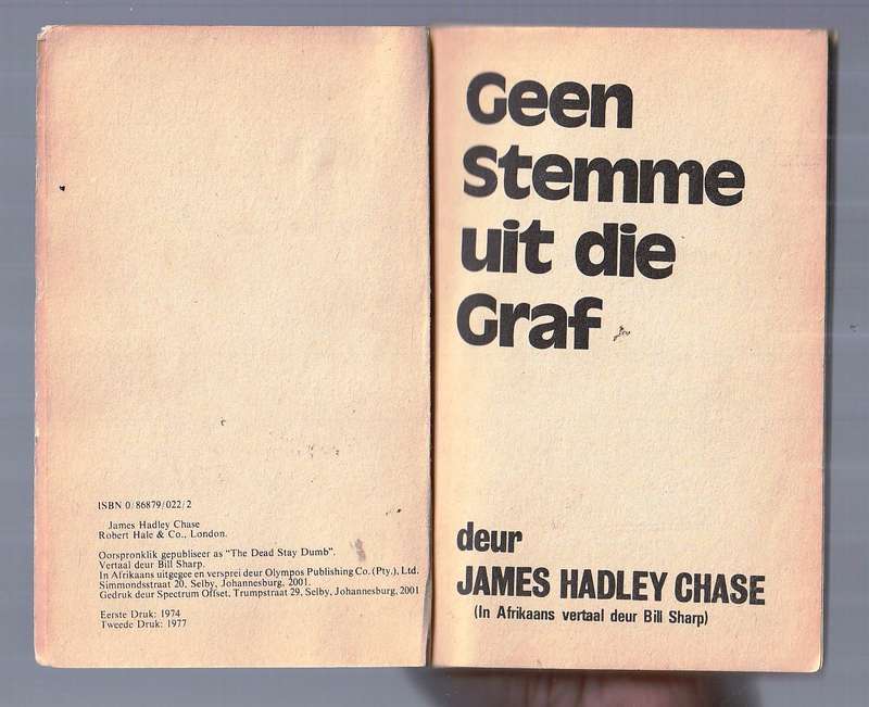 James Hadley Chase - Geen stemme uit die graf