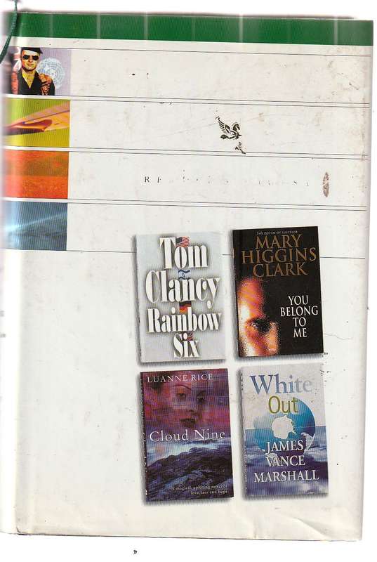 Lot of 2 Readers Digest - Tom Clancy / Wilbur Smith / Mary H Clark / John Grisham / M Crichton etc