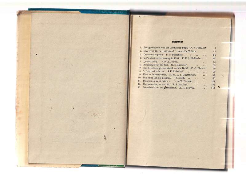 Kristalle - Keur essays - 1952 - samesteller Martin Serfontein - Geskenkboek reeks