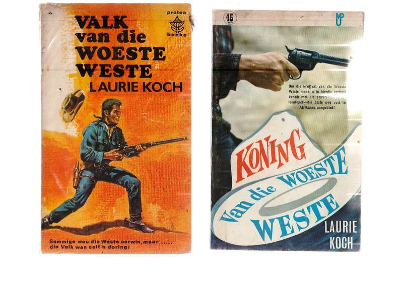Woeste Weste Reeks -Laurie Kock - al 6 boekies in die reeks Westerns