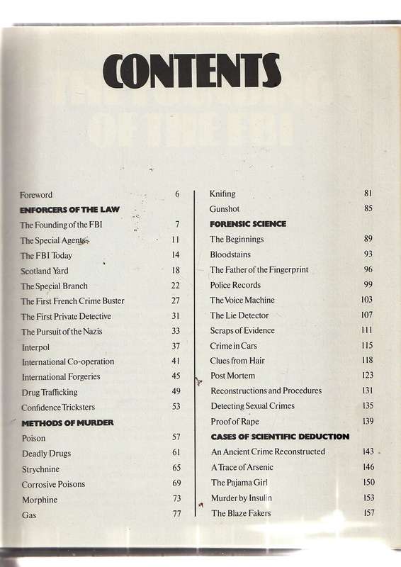 The crime busters - Angus Hall - The FBI - Scotland Yard - Interpol  - origines and biggest cases