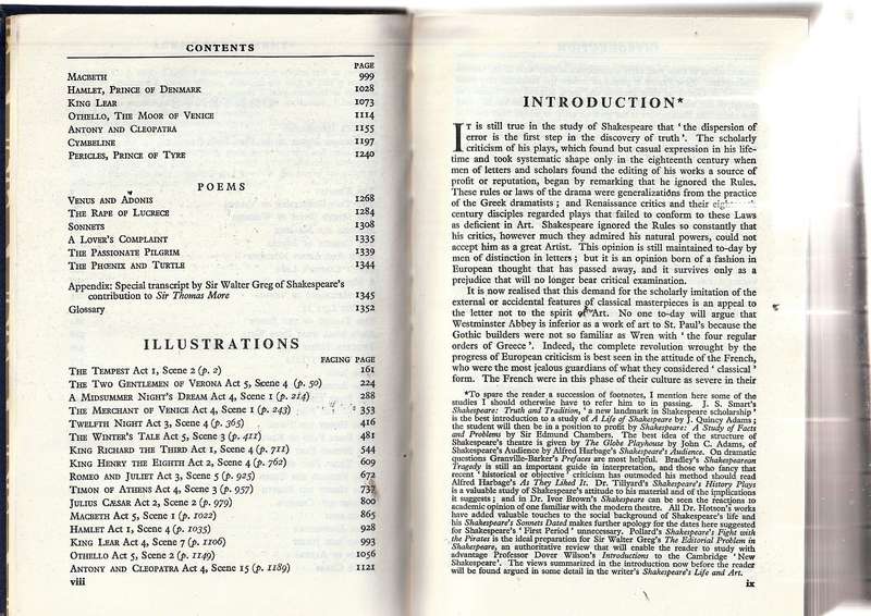The Complete works of William Shakespeare 1973