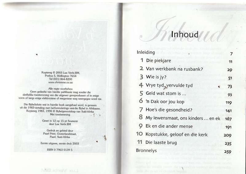 n Voluit lewe na Aftrede - Johan Smit