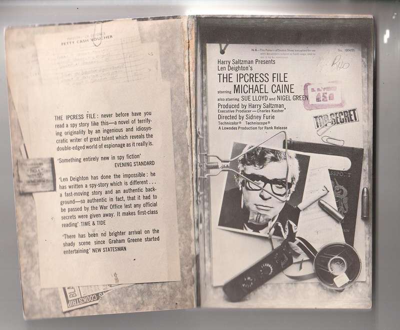 The Ipcress File - Len Deighton - Espionage - You saw the movie now read the book