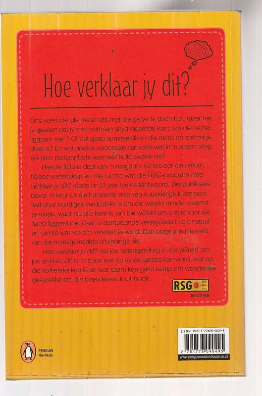 Hoe verklaar jy dit? - Danny Fourie - RSG Publikasie sien scans vir details