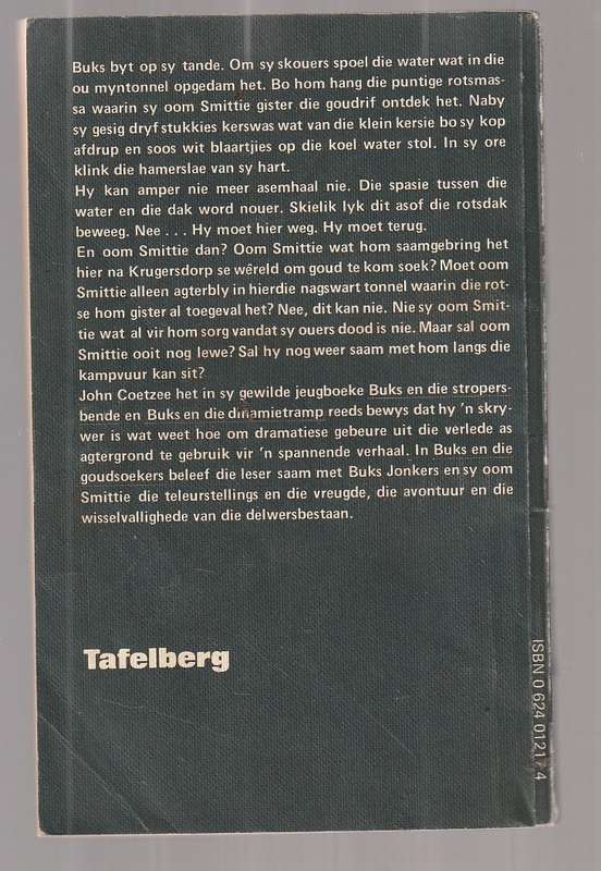 Buks en die Goudsoekers - John Coetzee - Buks reeks
