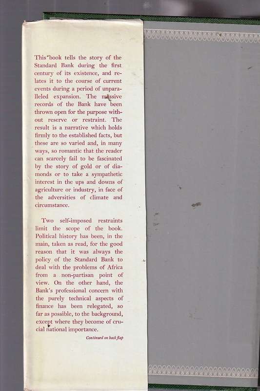 The First 100 years of Standard Bank - Ja Henry - 1963 edition