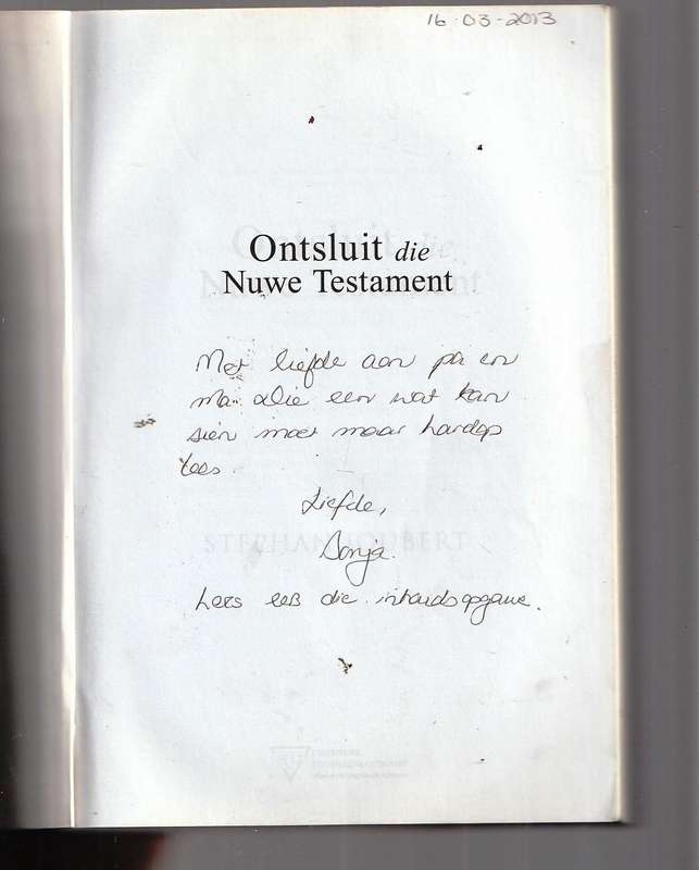 Ontsluit die Nuwe Testament - Stephan Joubert