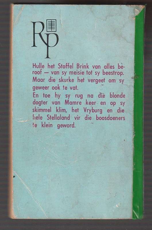Die troebel jare - Henk Goosen - RP boek nr 3