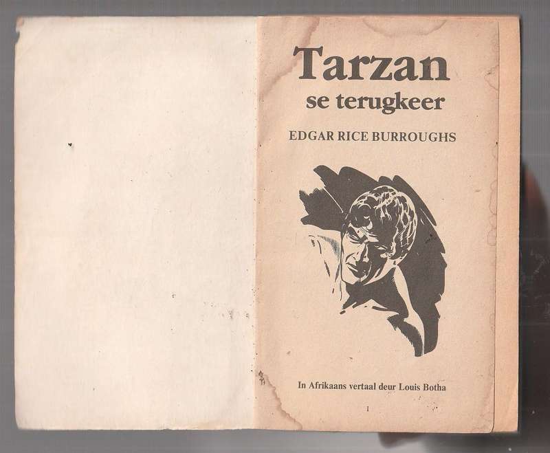 Lot van 12 Tarzan Boeke - ER Burroughs- Nr's 1 - 12 volledige stel Olympos uitgawes