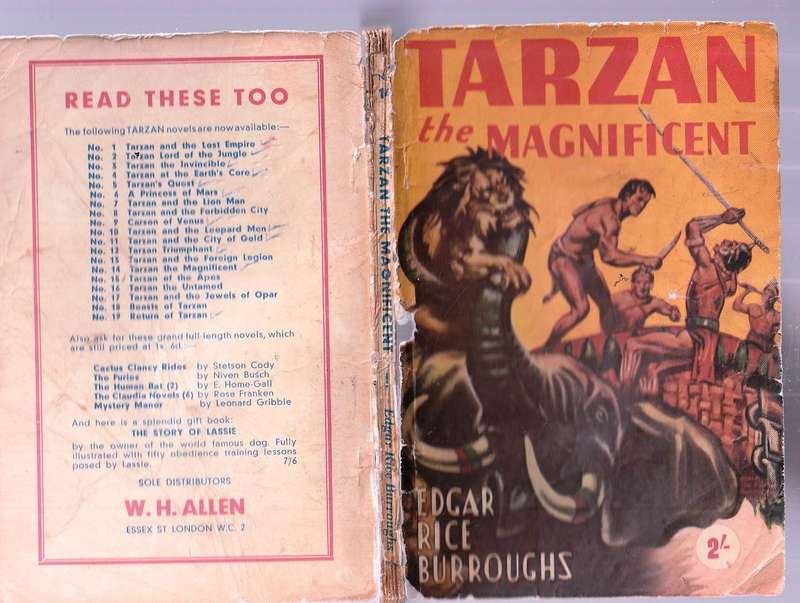 Tarzan the magnificent - Edgar Rice Burroughs - Tarzan 21 (50's edition)