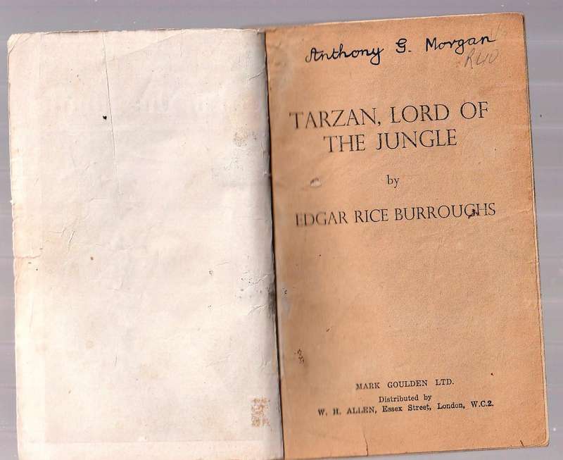 Tarzan Lord of the Jungle - ER Burroiughs - Tarzan 2 - 50's Edition
