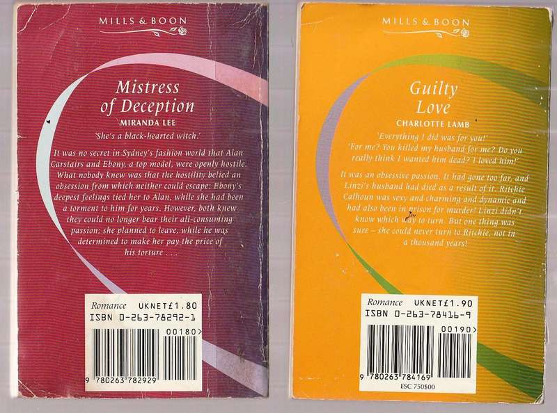 Lot of 10 Mills & Boon Romanses - See scans for details