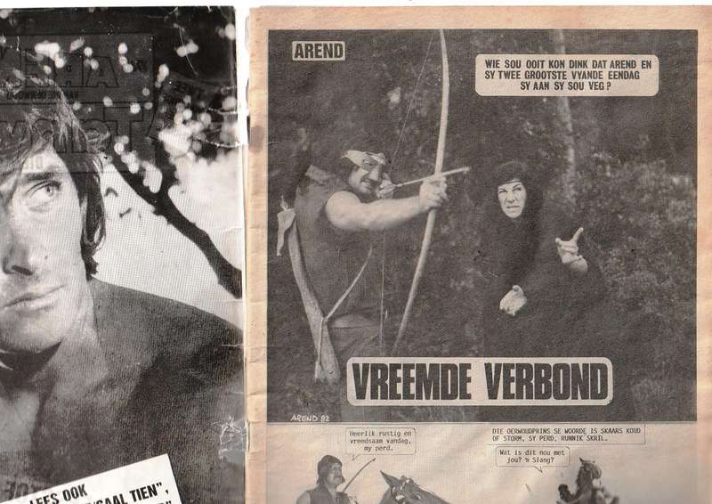Arend van die Oerwoud & Tanya die vegter nr 82 - Fotoverhaal - Photo Comic