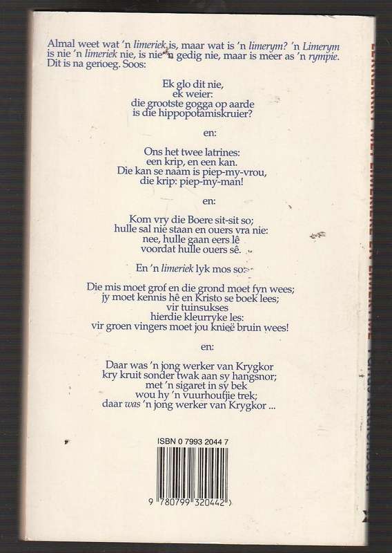 Lekkerkry met Limerieke en limeryne - Fanus Rautenbach - Humor