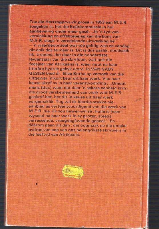 N keur uit die kortkuns van MER deur Elize Botha