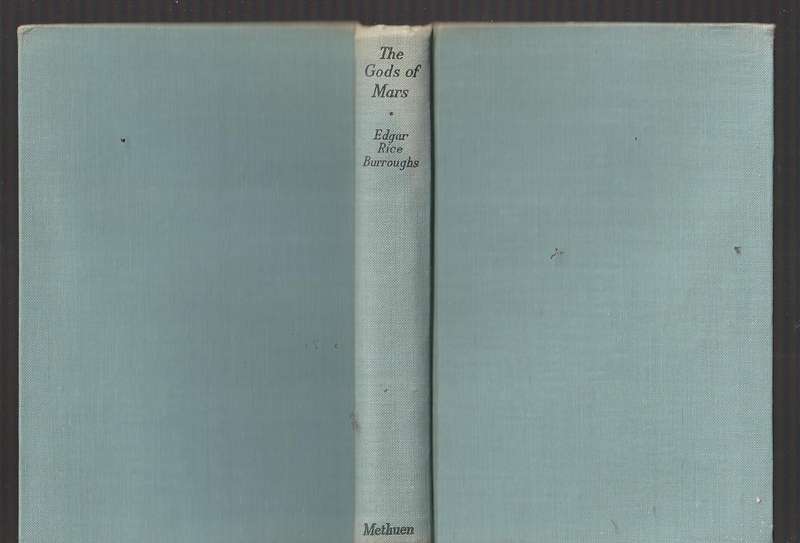 The Gods of Mars - Er Burroughs - Hardcover John Carter series - 50's print