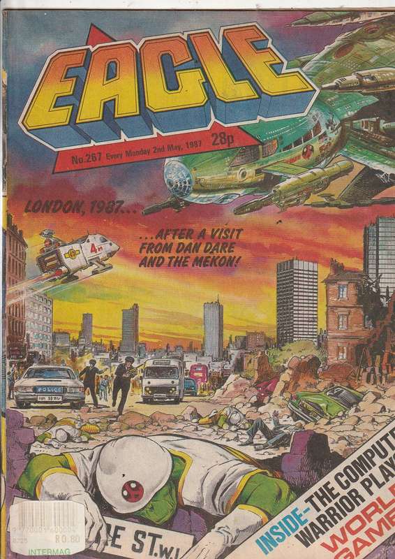 Eagle no 267 - copper age comic 2 May 1987