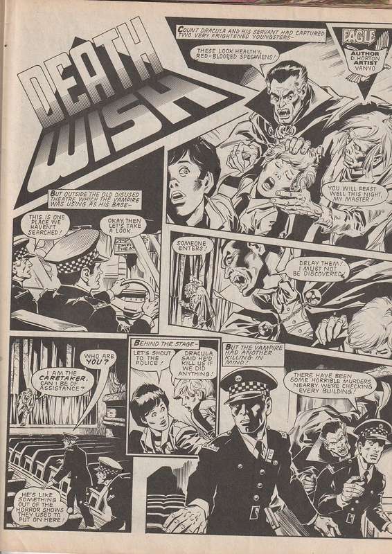 Eagle no 267 - copper age comic 2 May 1987