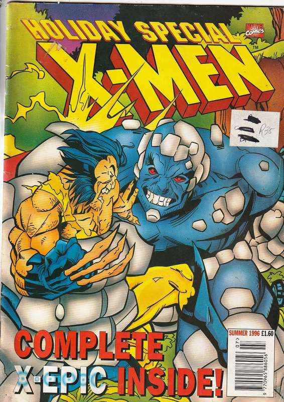 X-Men Holiday special comic Summer 1996 - Modern Image comic