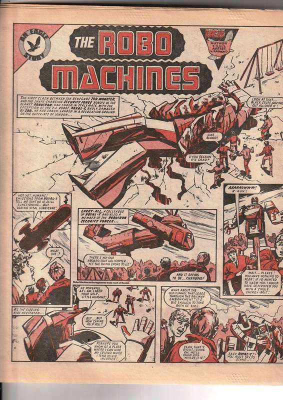 Eagle & Tiger Bronze age comic no 163 4 May 1985