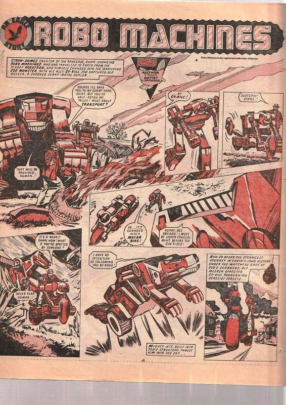 Eagle & Tiger Bronze age comic no (161) - 20 April 1985