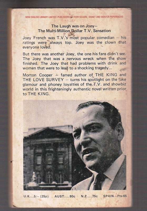 The comedian - Morton Cooper - On TV he was loved back home he was a wreck